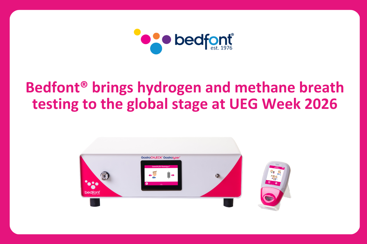 Bedfont® brings hydrogen and methane breath testing to the global stage at UEG Week 2026